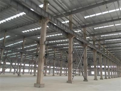 纳米复合纤维瓦在建厂房